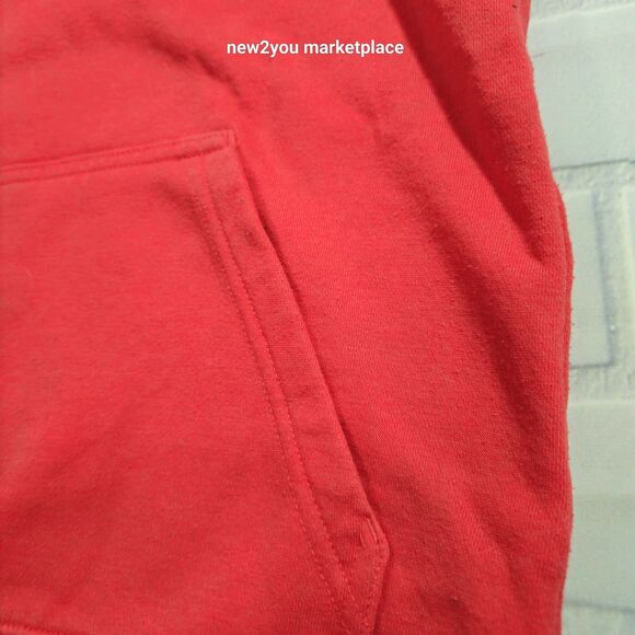 PHILADELPHIA 76ERS Hoodie kids medium Red Jordan Sweatshirt Sweater warm long - Picture 6 of 10